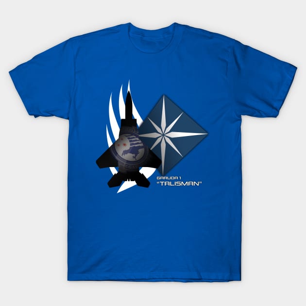 Ace Combat 6: Talisman T-Shirt by patrickkingart